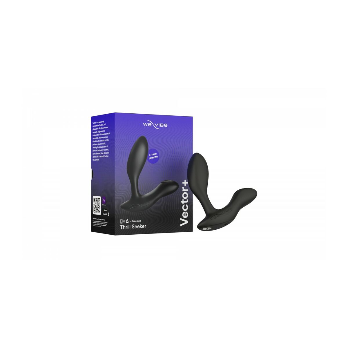Vibrator anal We-Vibe Negru